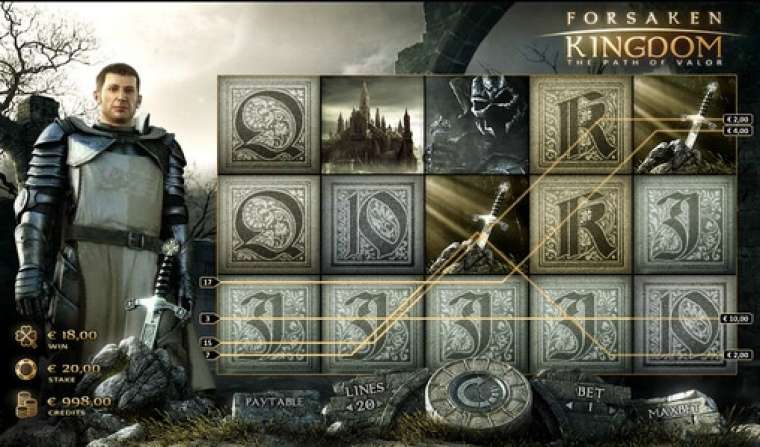 Play Forsaken Kingdom – The Path of Valor slot