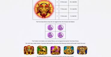 Fortune Coin: Free spins and/or respins