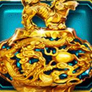 Fortune Coin: Turquoise dragon
