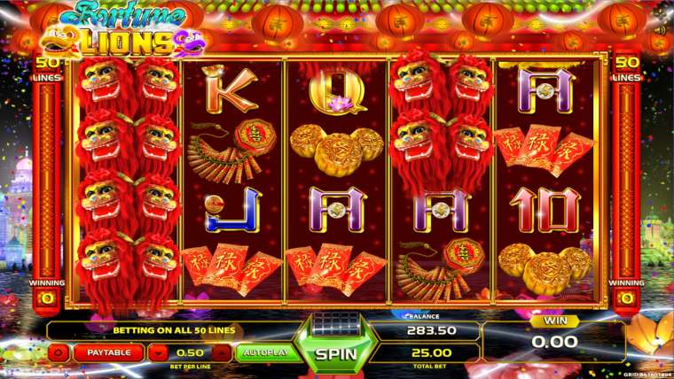 Play Fortune Lions slot