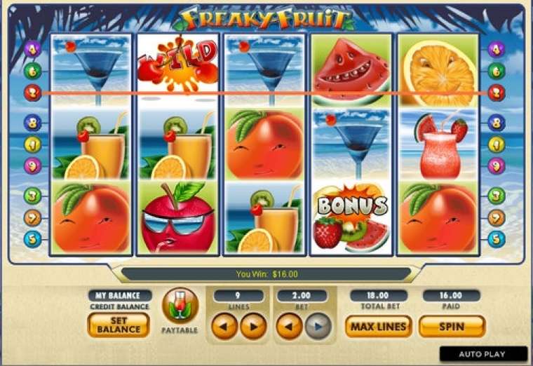 Play Freaky Fruit slot