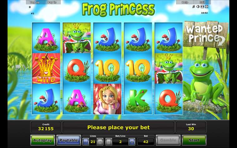 Play Frog Princess slot