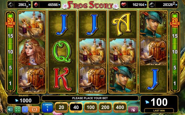 Play Frog Story slot