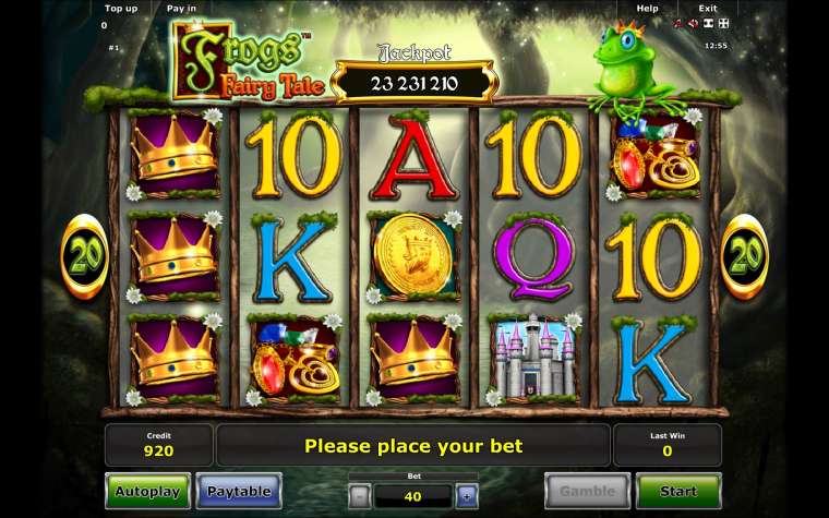 Play Frogs Fairy Tale slot
