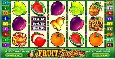 Fruit Fiesta 5 Reel - Progressive: Slot machine