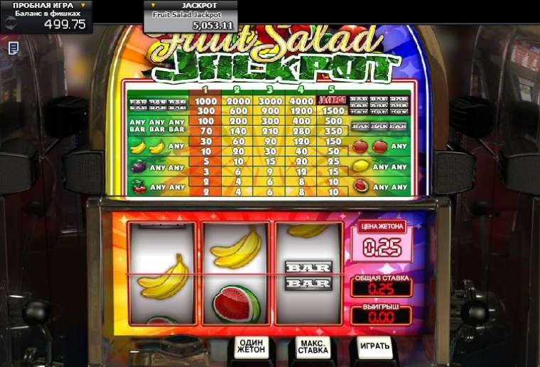 Play Fruit Salad Jackpot slot