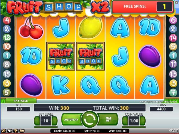 Play Fruit Shop slot