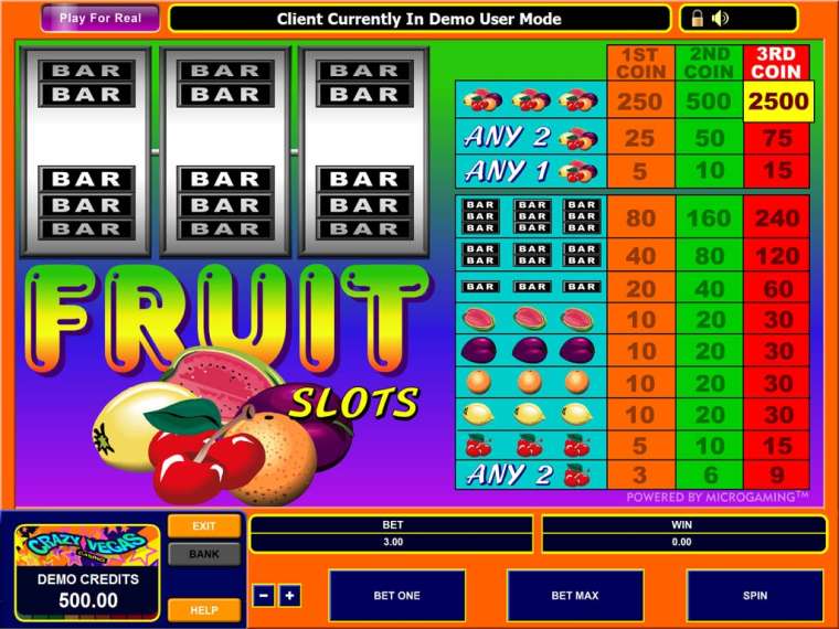 Play Fruit Slots slot