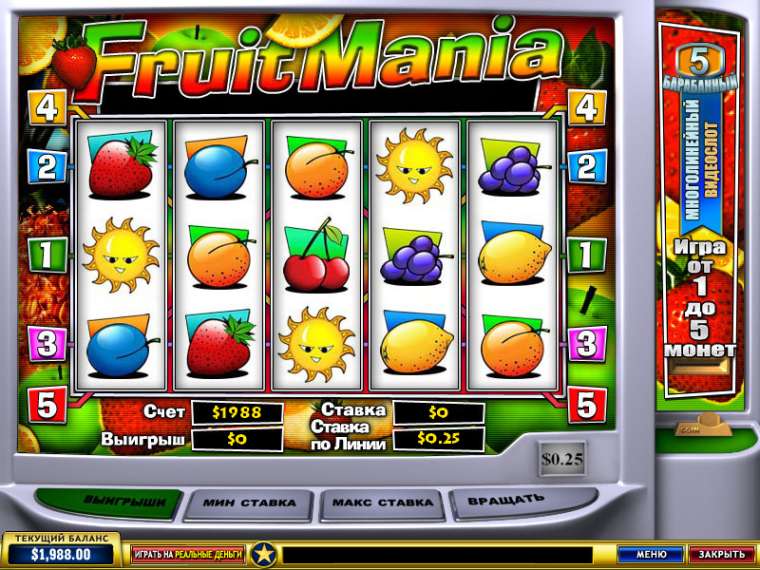 Play FruitMania slot