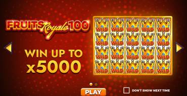 Fruits Royale 100: Multipliers