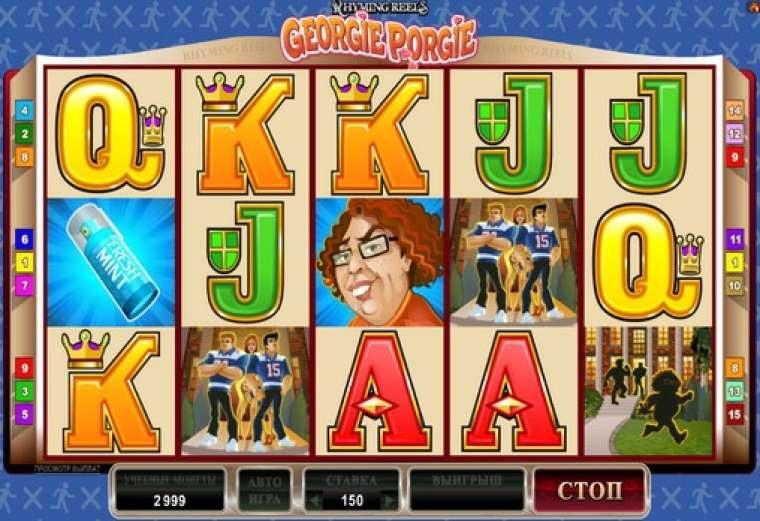 Play Georgie Porgie slot