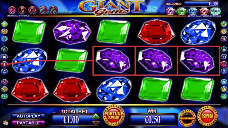 Play Giant Gems slot