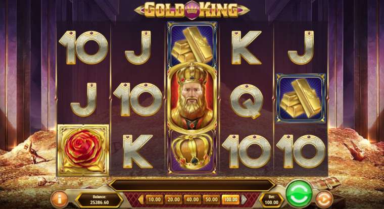 Play Gold King slot