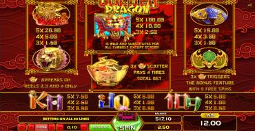 Golden Dragon: Table