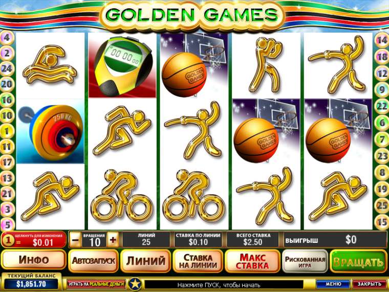 Play Golden Games slot