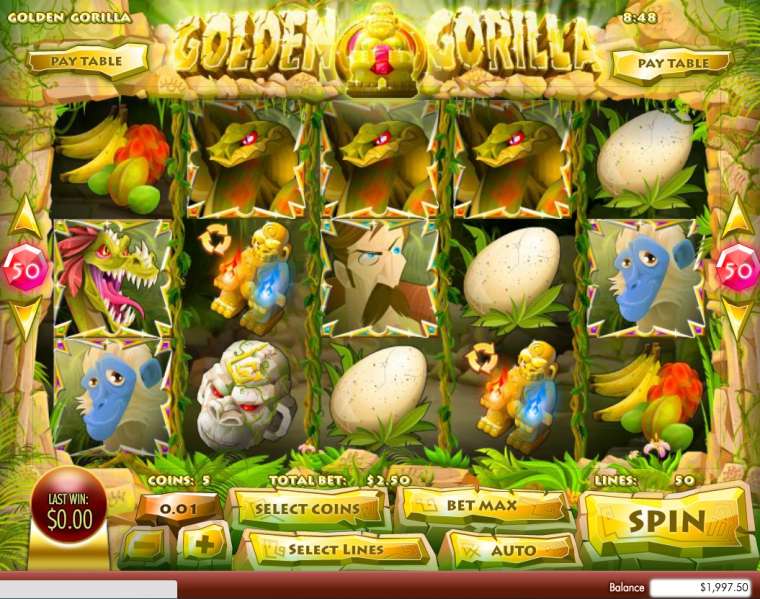 Play Golden Gorilla slot