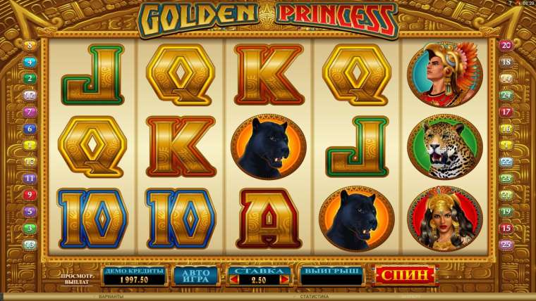 Play Golden Princess slot