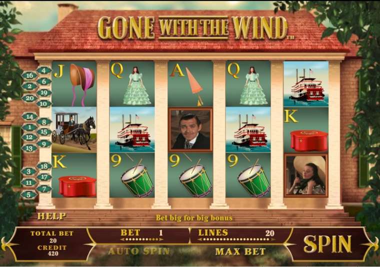 Play Gone with the Wind slot