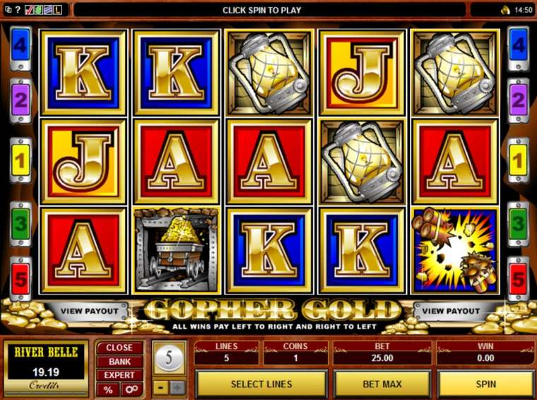Play Gopher Gold slot