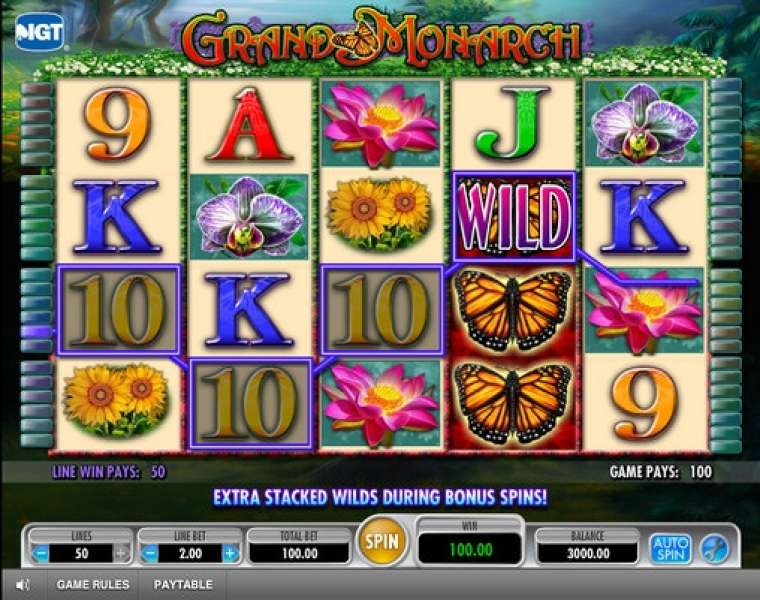 Play Grand Monarch slot