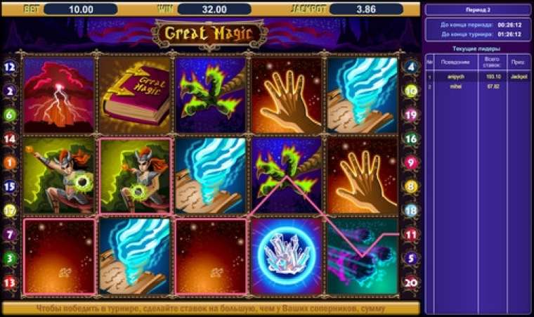 Greater magic. Great magic three.