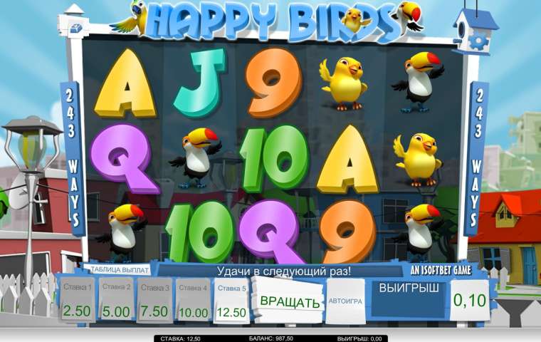 Play Happy Birds slot