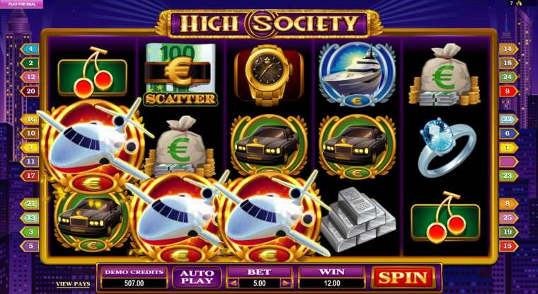 Play High Society slot