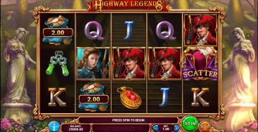 Highway Legends: Slot machine