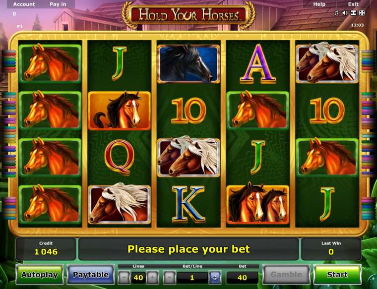 Play Hold Your Horses slot