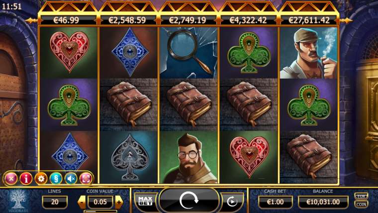 Play Holmes and the Stolen Stones slot