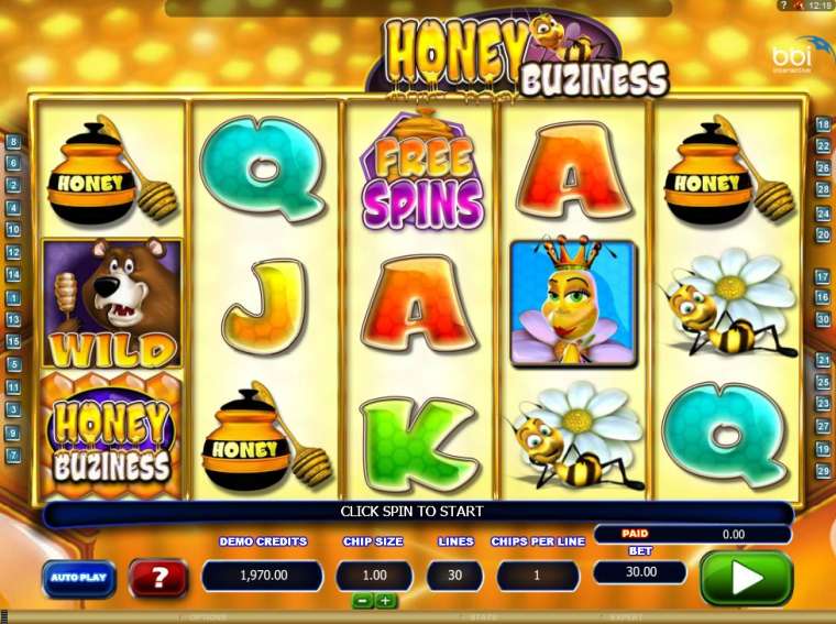 Play Honey Buziness slot