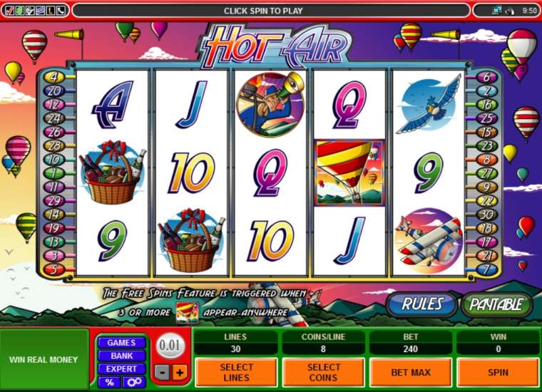 Play Hot Air slot