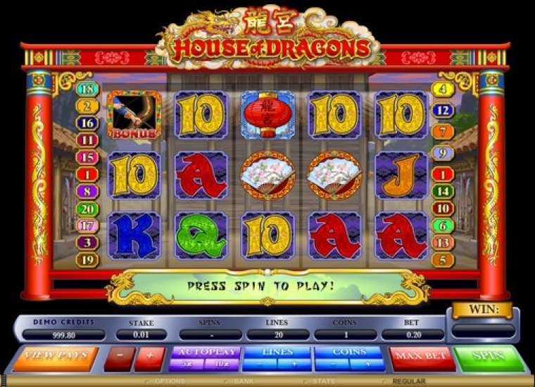Play House of Dragons slot