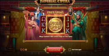 Imperial Opera: Slot machine