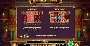 Imperial Opera: Bonus games