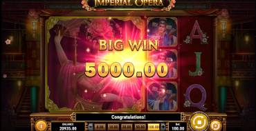 Imperial Opera: Winnings