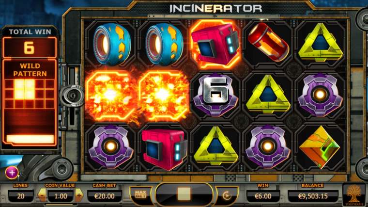 Play Incinerator slot