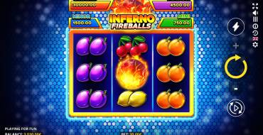 Inferno Fireballs: Interface