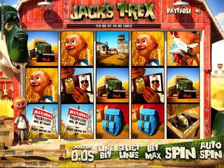 Play Jack’s T-Rex slot
