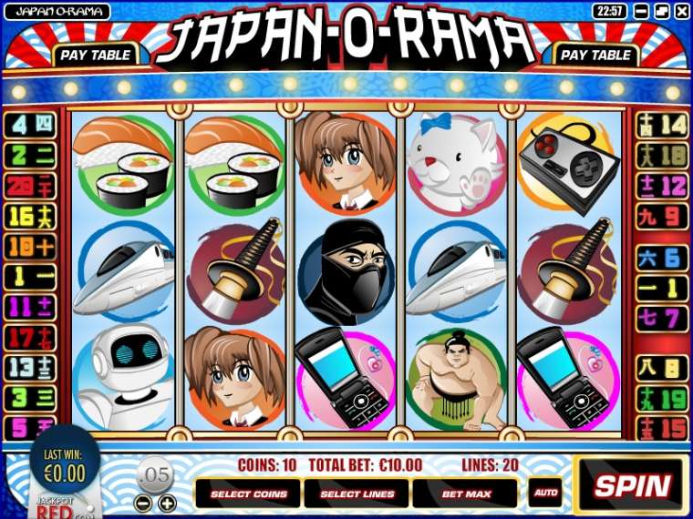 Play Japan-O-Rama slot