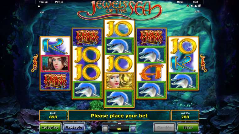 Play Jewels of the Sea slot