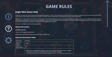 Jingle Wins: Rules
