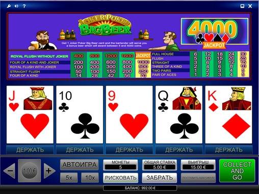 Joker Poker Big Beer online
