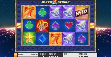 Joker Strike: Bonus games