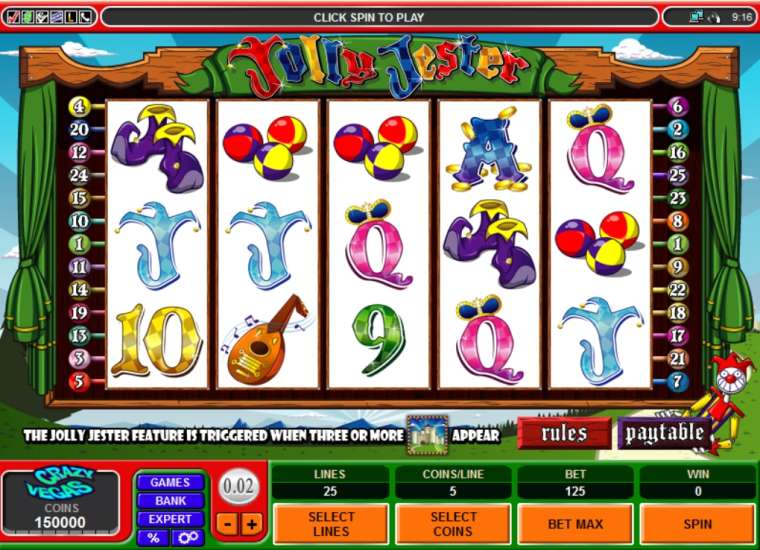 Free Play Microgaming online