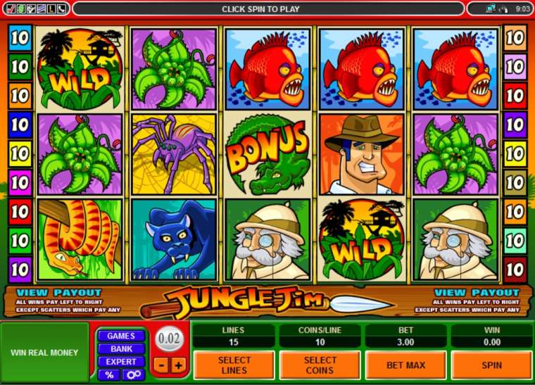 Play Jungle Jim slot
