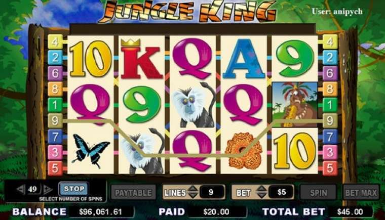 Play Jungle King slot