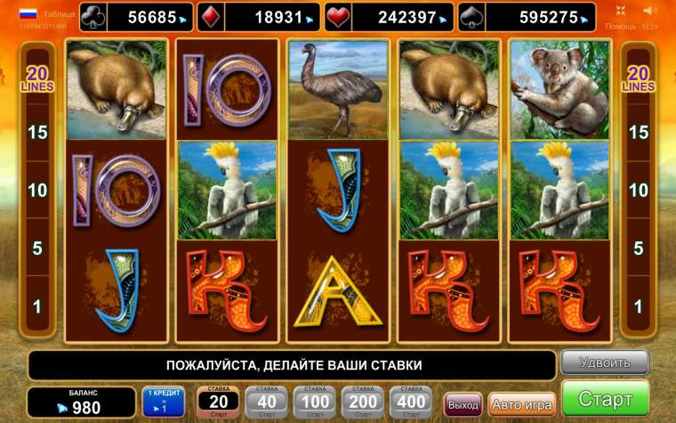 Play Kangaroo Land slot