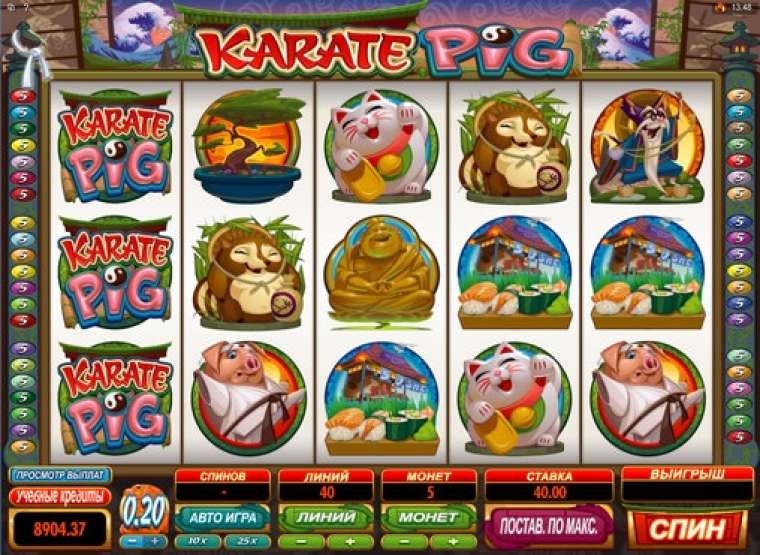 Play Karate Pig slot