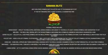 King Kong Cash 4 Even Bigger Bananas: Bonus games